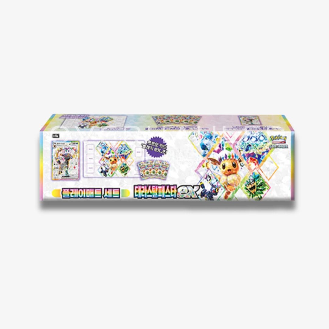 Pokemon - Terastal Festival Ex Umbreon Promo Playmat Set - Korean_stock