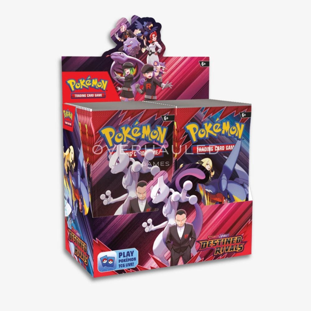 Pokemon TCG Scarlet & Violet 10 Destined Rivals Booster Box_stock Pokemon TCG Scarlet & Violet 10 Destined Rivals Booster Box_stock