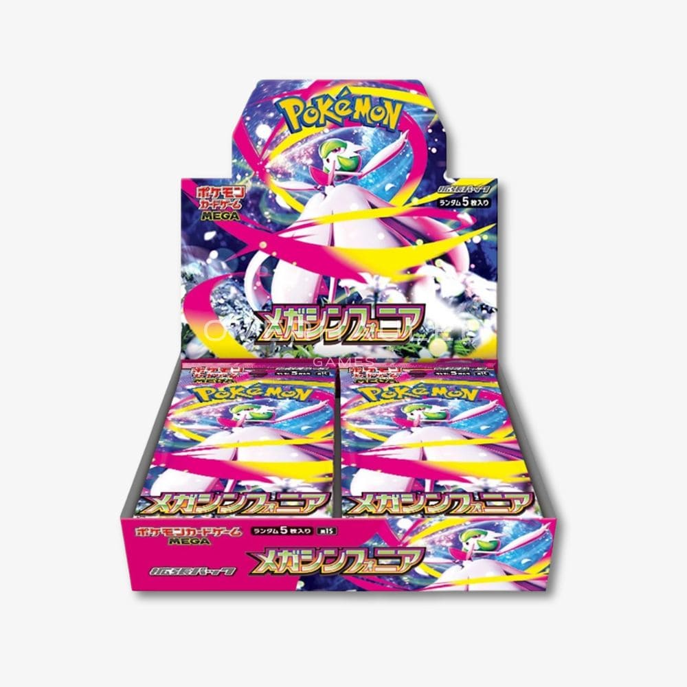 Pokemon – Mega Symphonia – Japanese Booster Box_stock Pokemon – Mega Symphonia – Japanese Booster Box_stock