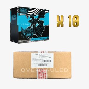 Pokemon TCG Scarlet & Violet: Black Bolt SV10.5 Elite Trainer Box Case (10 ETBs Total)_stock