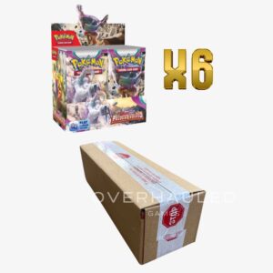 Pokemon TCG Scarlet & Violet: Paldea Evolved SV02 Booster Box Sealed Case (6 Booster Boxes)_stock
