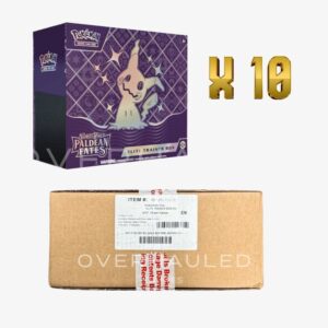 Pokemon TCG Scarlet & Violet: Paldean Fates SV4.5 Elite Trainer Box Case (10 ETBs Total)_stock