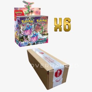 Pokemon TCG Scarlet & Violet: Temporal Forces SV05 Booster Box Sealed Case (6 Booster Boxes)_stock
