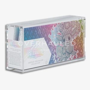 Pokemon Premium Acrylic Case with Magnetic Lid &ndash; Prismatic Evolutions Super-Premium Collection