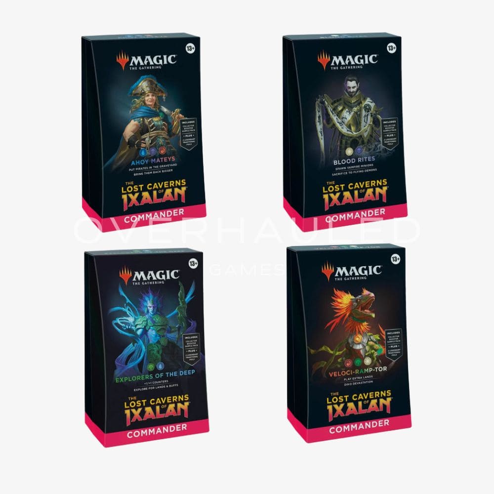Magic the Gathering: Lost Caverns of Ixalan Commander Deck Combo_stock Magic the Gathering: Lost Caverns of Ixalan Commander Deck Combo_stock