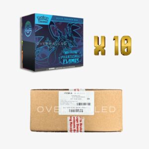 Pokemon TCG: Mega Evolution - Phantasmal Flames ME02 Elite Trainer Box Case (10 ETBs Total)_stock