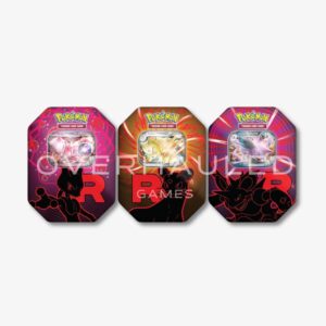 Pokemon TCG: Team Rocket Tins (4 Booster Packs Total)_stock