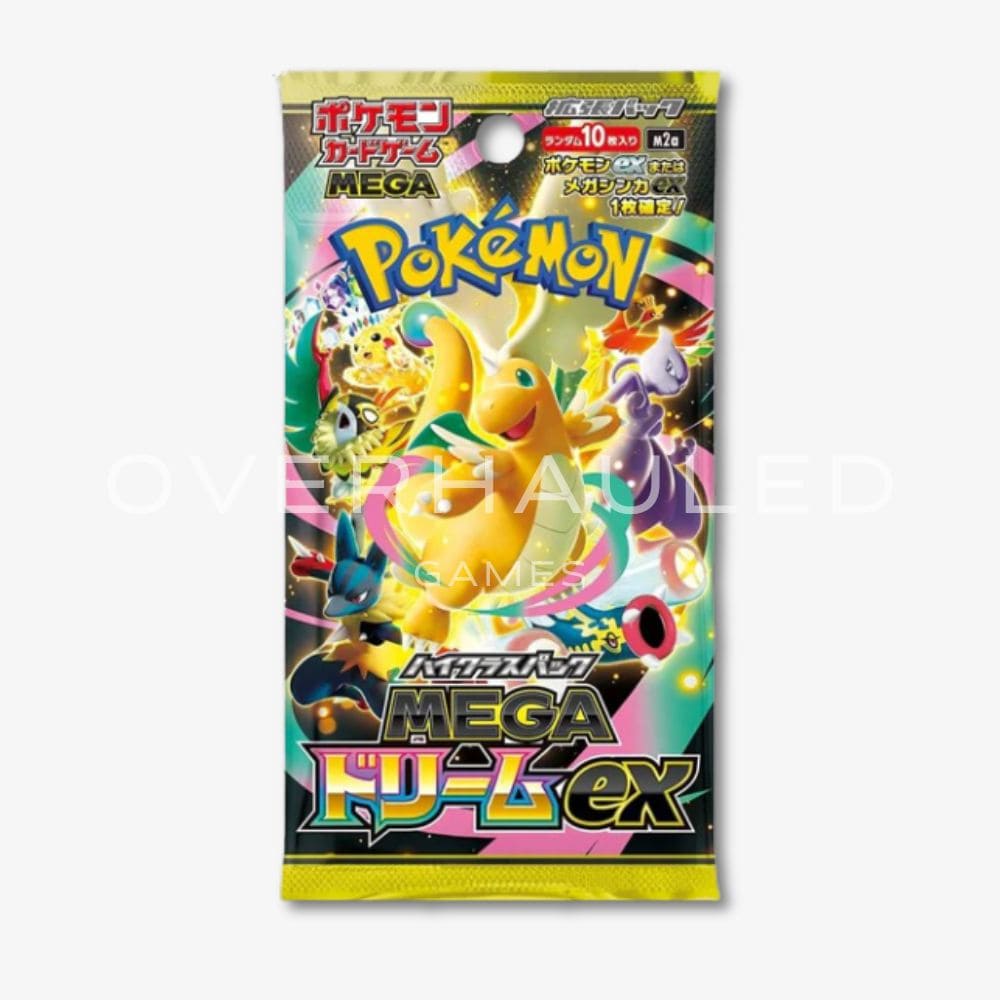 Pokemon – Mega Dream – M2a – Japanese Booster Pack_stock Pokemon – Mega Dream – M2a – Japanese Booster Pack_stock