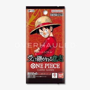 One Piece &ndash; OP-13 &ndash; Carrying On His Will &ndash; Booster Pack &ndash; Japanese_stock