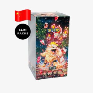 Pokemon &ndash; Scarlet & Violet Fearless Terastal Slim Packs &ndash; CSV3 &ndash; Simplified Chinese Booster Box