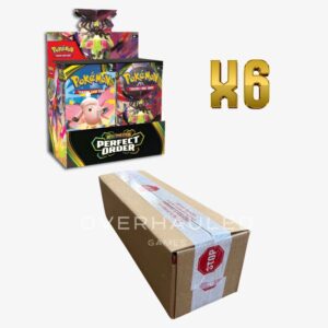 Pokemon TCG Mega Evolution: Perfect Order ME03 Booster Box Sealed Case (6 Booster Boxes)_stock