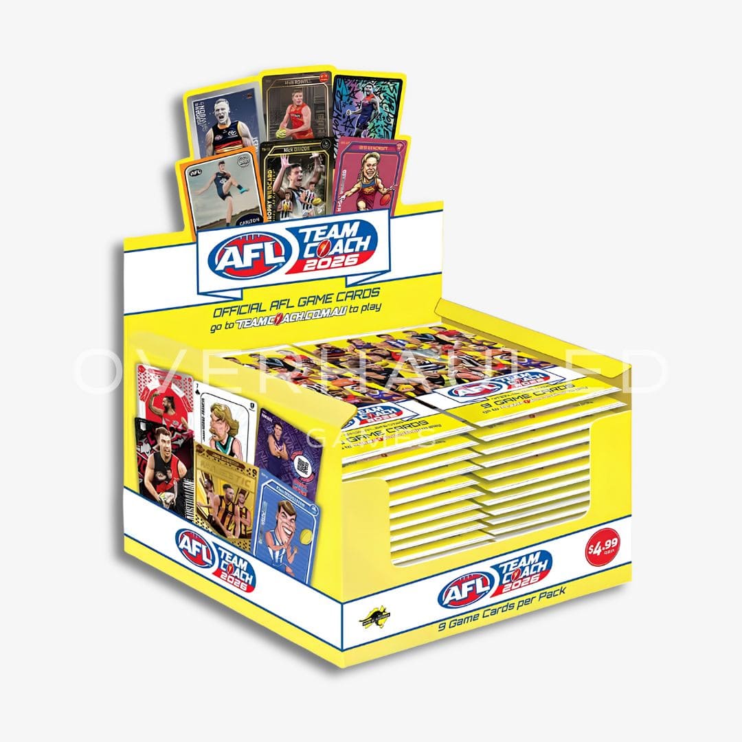 AFL Team Coach 2026 Sealed Trading Card Box_stock