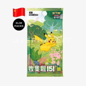 Pokemon TCG: 151 Journey Slim Packs &ndash; 151C &ndash; Simplified Chinese Booster Pack_stock