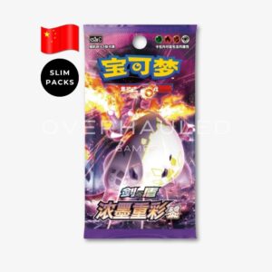 Pokemon TCG: Vivid Portrayals &ndash; CS2A Obsidian &ndash; Simplified Chinese Slim Booster Pack_stock