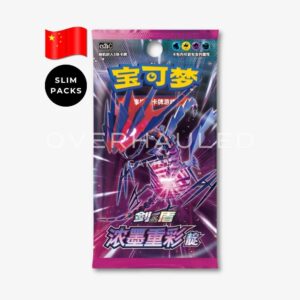 Pokemon TCG: Vivid Portrayals &ndash; CS2B Indigo &ndash; Simplified Chinese Slim Booster Pack_stock